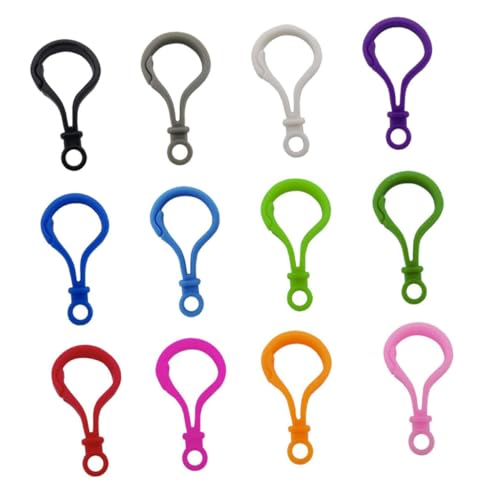 EXAOMBLE 200Stücke Bunte Lanyard Snap Hooks Acryl Hummerhaken DIY Zubehör für Schlüsselanhänger Armbänder Gemischte Farben Leicht und Langlebig EXAOMBLE 200Stücke Bunte Lanyard Snap Hooks Acryl Hummerhaken DIY Zubehör für Schlüsselanhänger Armbänder Gemischte Farben Leicht und Langlebig von EXAOMBLE