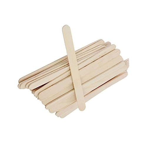 EXAOMBLE 200Stücke DIY Holzstöcke für Bastelprojekte Natürlicher Holzfarbe für Eiscreme Sticks und Handwerksarbeiten Sicher und Splinterfrei EXAOMBLE 200Stücke DIY Holzstöcke für Bastelprojekte Natürlicher Holzfarbe für Eiscreme Sticks und Handwerksarbeiten Sicher und Splinterfrei von EXAOMBLE