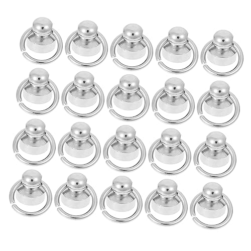 EXAOMBLE 20Sätze DIY Kupferbolzen mit Ringen Lederschrauben für Taschen Handwerk Zubehör für DIY Lederprojekte Langlebig und für Kreative Bastelideen EXAOMBLE 20Sätze DIY Kupferbolzen mit Ringen Lederschrauben für Taschen Handwerk Zubehör für DIY Lederprojekte Langlebig und für Kreative Bastelideen von EXAOMBLE