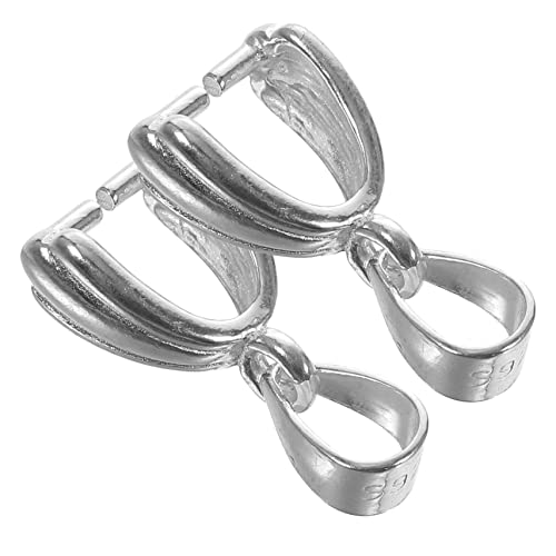 EXAOMBLE 2Stücke Anhängerverschluss Robust für Schmuckherstellung Einfach zu Handhaben für Halsketten Armbänder und Schlüsselanhänger EXAOMBLE 2Stücke Anhängerverschluss Robust für Schmuckherstellung Einfach zu Handhaben für Halsketten Armbänder und Schlüsselanhänger von EXAOMBLE