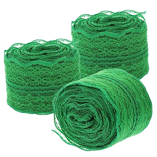 EXAOMBLE 3 Rollen Spitzenband pro Rolle für DIY Dekoration Kleidung Tischdecken und Hochzeitsaccessoires Farben und Vielseitig Einsetzbar von EXAOMBLE