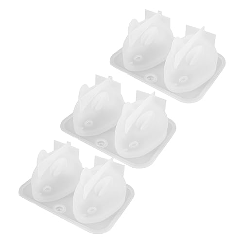 EXAOMBLE 3 Stück Teiliges Silikonform für DIY Kreative Kaninchen Gießform Epoxidharz Gießformen für Bastelprojekte und Kreationen Sicher und Langlebig EXAOMBLE 3 Stück Teiliges Silikonform für DIY Kreative Kaninchen Gießform Epoxidharz Gießformen für Bastelprojekte und Kreationen Sicher und Langlebig von EXAOMBLE
