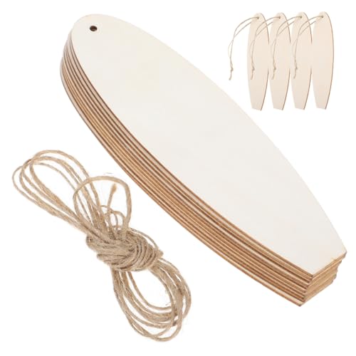 EXAOMBLE 30 Stück Diy Holz Surfbrett Dekorationen Unlackierte Surfboard Ausstecher für Nautische Wanddekoration Bastelprojekte und Kinderaktivitäten EXAOMBLE 30 Stück Diy Holz Surfbrett Dekorationen Unlackierte Surfboard Ausstecher für Nautische Wanddekoration Bastelprojekte und Kinderaktivitäten von EXAOMBLE