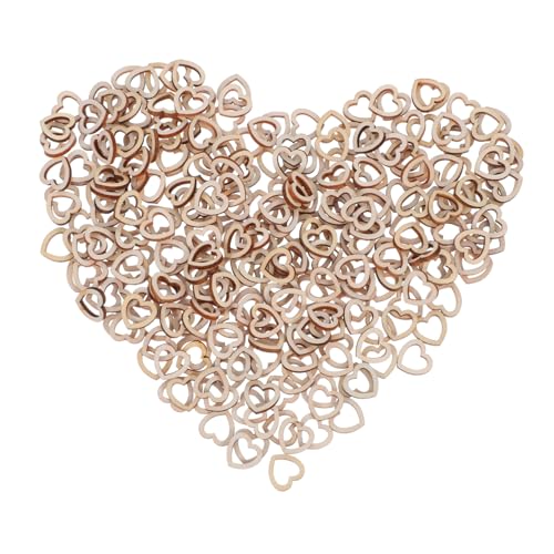 EXAOMBLE 300 Stück Liebes Holzsplitter Dekoration Holzherz Ornamente Unbehandeltes Holz Herzausschnitte Rustikales Herzförmiges Holzhandwerk Hochzeitstisch Konfetti Herzförmiges EXAOMBLE 300 Stück Liebes Holzsplitter Dekoration Holzherz Ornamente Unbehandeltes Holz Herzausschnitte Rustikales Herzförmiges Holzhandwerk Hochzeitstisch Konfetti Herzförmiges von EXAOMBLE