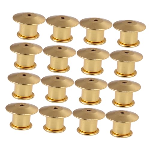 EXAOMBLE 32Stücke Goldene Verschlussstifte für DIY Schmuckherstellung Kompakte Pin Sicherheitsnadeln für Kleidung für und Anlässe von EXAOMBLE
