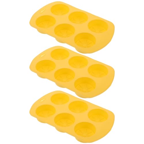 EXAOMBLE 3Stücke Silikon Zitronenscheiben Kerzenform Teiliges DIY Seifenform für Kreative Handarbeiten Sicheres Langlebiges Silikonmaterial für Duftkerzen und Kunsthandwerk EXAOMBLE 3Stücke Silikon Zitronenscheiben Kerzenform Teiliges DIY Seifenform für Kreative Handarbeiten Sicheres Langlebiges Silikonmaterial für Duftkerzen und Kunsthandwerk von EXAOMBLE