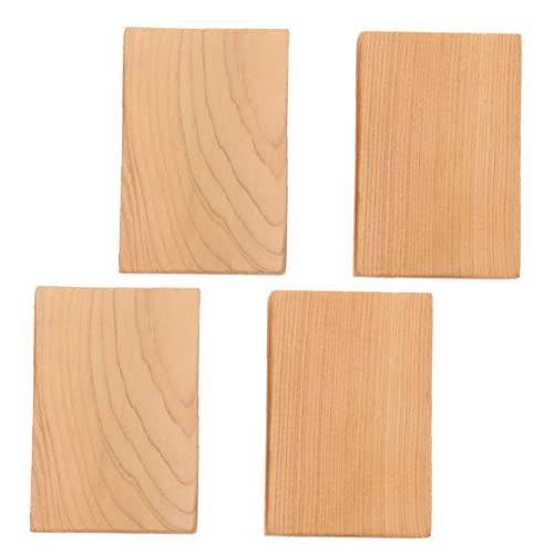 EXAOMBLE 4 Stück DIY Holzblock Unbehandelte Holzklötze zum Basteln Glatte Holzblöcke für Malerei Schnitzen und Schmuckherstellung Naturfarbe EXAOMBLE 4 Stück DIY Holzblock Unbehandelte Holzklötze zum Basteln Glatte Holzblöcke für Malerei Schnitzen und Schmuckherstellung Naturfarbe von EXAOMBLE