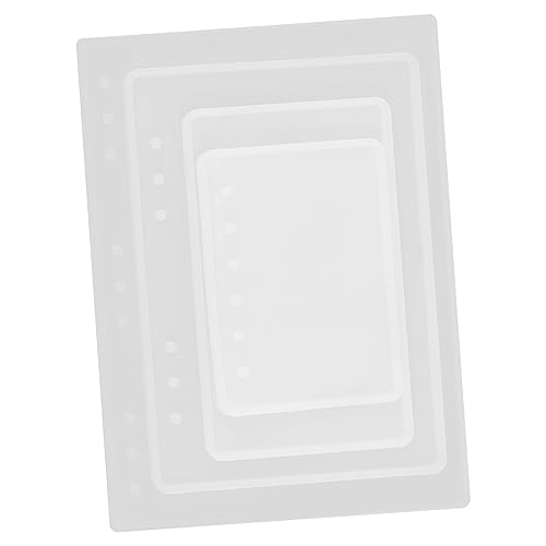 EXAOMBLE 4 Stück DIY Silikonform für Notizbuch Cover Teiliges Kreative Gießform für Epoxidharz Flexibel und Leicht zu Reinigen für Bastelprojekte und Persönliche Sammlungen EXAOMBLE 4 Stück DIY Silikonform für Notizbuch Cover Teiliges Kreative Gießform für Epoxidharz Flexibel und Leicht zu Reinigen für Bastelprojekte und Persönliche Sammlungen von EXAOMBLE