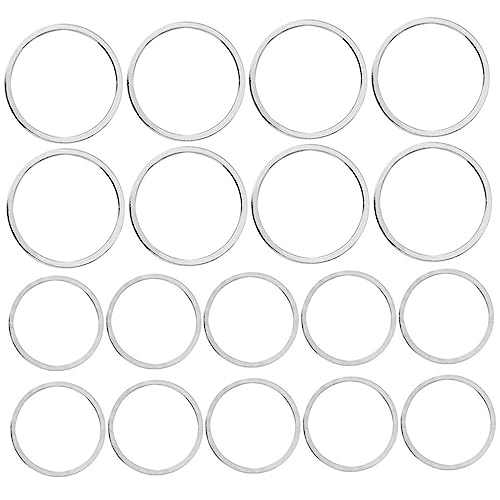 EXAOMBLE 40Stücke Geometrische Ohrring Anhänger Runde Form DIY Schmuck Basteln Zubehör für Armbänder Personalisiertes EXAOMBLE 40Stücke Geometrische Ohrring Anhänger Runde Form DIY Schmuck Basteln Zubehör für Armbänder Personalisiertes von EXAOMBLE
