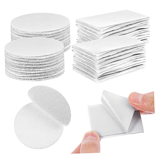 EXAOMBLE 40Stücke Selbstklebende Klettbänder für und Rechteckige und Runde Pads für DIY Handwerksbedarf und Fixierung von Gegenständen EXAOMBLE 40Stücke Selbstklebende Klettbänder für und Rechteckige und Runde Pads für DIY Handwerksbedarf und Fixierung von Gegenständen von EXAOMBLE