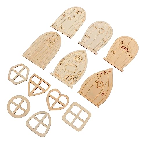 EXAOMBLE 48 Stück Holz Gartentür UV Feentüren Für Den Innenbereich Abdeckungen Für Miniatur Feen Holzige Unvollendete Wohnkultur Holz Graffiti Bretter Mini Tür EXAOMBLE 48 Stück Holz Gartentür UV Feentüren Für Den Innenbereich Abdeckungen Für Miniatur Feen Holzige Unvollendete Wohnkultur Holz Graffiti Bretter Mini Tür von EXAOMBLE