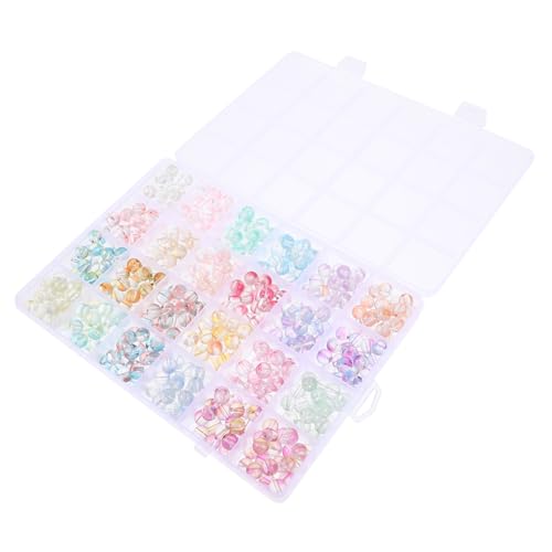 EXAOMBLE 480Stücke Glasperlen für DIY Schmuckherstellung Bastelperlen mit Aufbewahrungsbox für Armbänder Ketten und Handarbeiten EXAOMBLE 480Stücke Glasperlen für DIY Schmuckherstellung Bastelperlen mit Aufbewahrungsbox für Armbänder Ketten und Handarbeiten von EXAOMBLE