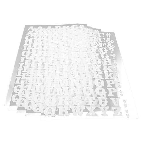 EXAOMBLE 5 Stück Aufbügelbare Buchstaben Patches für DIY Bekleidungsdekoration Weiße Buchstaben für Stoffe Verschleiß Material für Kleidung Taschen Hüte und Mehr EXAOMBLE 5 Stück Aufbügelbare Buchstaben Patches für DIY Bekleidungsdekoration Weiße Buchstaben für Stoffe Verschleiß Material für Kleidung Taschen Hüte und Mehr von EXAOMBLE