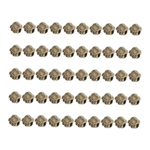 EXAOMBLE 50 Stück DIY Schmuckperlen Spacer Beads für Armbänder und Große Antike Bronze für Kreative Bastelprojekte und Schmuckherstellung EXAOMBLE 50 Stück DIY Schmuckperlen Spacer Beads für Armbänder und Große Antike Bronze für Kreative Bastelprojekte und Schmuckherstellung von EXAOMBLE