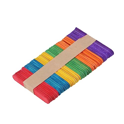EXAOMBLE 50 Stück Diy Handgefertigte Holzstäbchen für Projekte Eiscreme Sticks für Bastelarbeiten und Glatte Oberfläche Nachhaltiges Material EXAOMBLE 50 Stück Diy Handgefertigte Holzstäbchen für Projekte Eiscreme Sticks für Bastelarbeiten und Glatte Oberfläche Nachhaltiges Material von EXAOMBLE