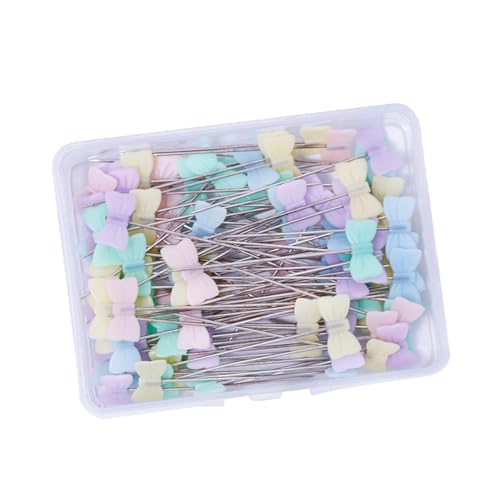 EXAOMBLE 50 Stück Nähnadeln mit Bunten Flachkopf Schleifen für Bastelarbeiten für DIY Projekte Puppen und Dekorationen EXAOMBLE 50 Stück Nähnadeln mit Bunten Flachkopf Schleifen für Bastelarbeiten für DIY Projekte Puppen und Dekorationen von EXAOMBLE