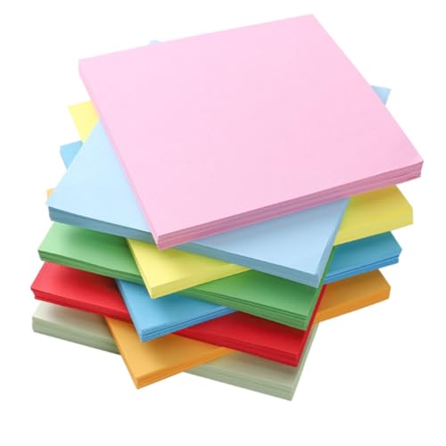 EXAOMBLE 500 Stück Buntes Bastelpapier Farben Umweltfreundliches Faltpapier für DIY Kindergarten Bastelprojekte Schneiden und Kleben Handarbeitsmaterial EXAOMBLE 500 Stück Buntes Bastelpapier Farben Umweltfreundliches Faltpapier für DIY Kindergarten Bastelprojekte Schneiden und Kleben Handarbeitsmaterial von EXAOMBLE
