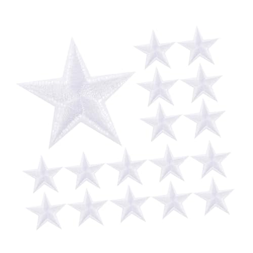 EXAOMBLE 50pcs Star Stickflächen Für Kleidungsschuhe Hüte Taschen Einzigartige Bügelsflecken Seau-on-sternflecken Für Diy-dekoration Und Reparatur EXAOMBLE 50pcs Star Stickflächen Für Kleidungsschuhe Hüte Taschen Einzigartige Bügelsflecken Seau-on-sternflecken Für Diy-dekoration Und Reparatur von EXAOMBLE