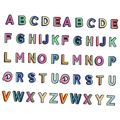 EXAOMBLE 52Stücke Bunte Alphabet Flicken Aufbügler Buchstaben Patches für Kleidung Taschen Hüte und DIY Projekte für Kreative Handwerksarbeiten EXAOMBLE 52Stücke Bunte Alphabet Flicken Aufbügler Buchstaben Patches für Kleidung Taschen Hüte und DIY Projekte für Kreative Handwerksarbeiten von EXAOMBLE