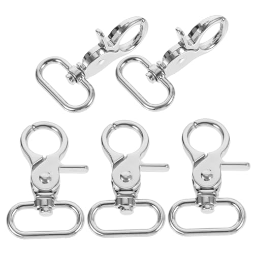 EXAOMBLE 5Stücke Schnapphaken Hummerklauenverschluss für DIY Projekte Langlebige Klauenverschlüsse Hochwertigem Material für Handtaschen Rucksäcke EXAOMBLE 5Stücke Schnapphaken Hummerklauenverschluss für DIY Projekte Langlebige Klauenverschlüsse Hochwertigem Material für Handtaschen Rucksäcke von EXAOMBLE