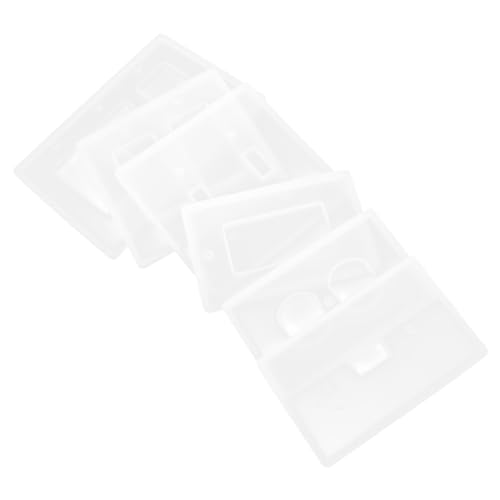 EXAOMBLE 6 Stück Teiliges Silikon Gießform für Steckdosenabdeckungen DIY Epoxidharz Formen für Kreative Handwerksprojekte Flexibel Langlebig und Transparent für Dekorative EXAOMBLE 6 Stück Teiliges Silikon Gießform für Steckdosenabdeckungen DIY Epoxidharz Formen für Kreative Handwerksprojekte Flexibel Langlebig und Transparent für Dekorative von EXAOMBLE