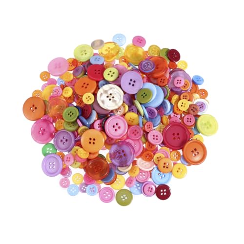 EXAOMBLE 600 Stück Teiliges Basic Knöpfe aus Resin und Nähknöpfe Vielseitig für DIY Bastelprojekte Kleidung Scrapbooking und Dekoration Langlebig EXAOMBLE 600 Stück Teiliges Basic Knöpfe aus Resin und Nähknöpfe Vielseitig für DIY Bastelprojekte Kleidung Scrapbooking und Dekoration Langlebig von EXAOMBLE