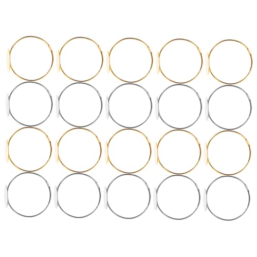 EXAOMBLE 80Stücke DIY Ringbasis und Goldfarbene Fingerringbasen für Schmuckgestaltung für DIY Projekte EXAOMBLE 80Stücke DIY Ringbasis und Goldfarbene Fingerringbasen für Schmuckgestaltung für DIY Projekte von EXAOMBLE