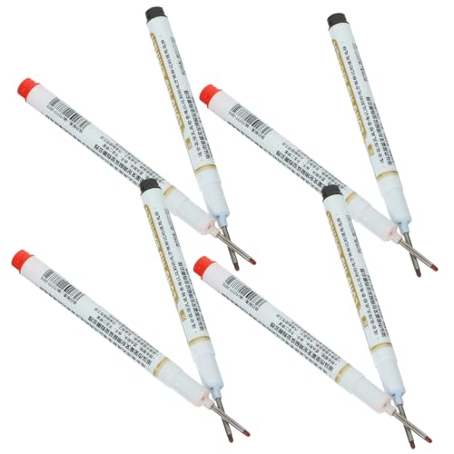 EXAOMBLE 8Stücke Marker Stifte mit Spitze Tiefen Lochmarkern für Präzise Markierungen für Möbel Regale und Bauprojekte EXAOMBLE 8Stücke Marker Stifte mit Spitze Tiefen Lochmarkern für Präzise Markierungen für Möbel Regale und Bauprojekte von EXAOMBLE