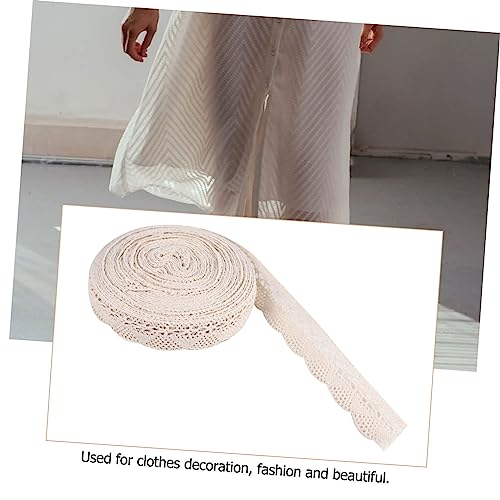 EXAOMBLE Baumwoll Spitzenborte Yards Roll Spitzenbordüre zum Nähen und Basteln Vielseitige Dekoration für Kleidung Sofakissen Tischdecken Hochzeit und Party EXAOMBLE Baumwoll Spitzenborte Yards Roll Spitzenbordüre zum Nähen und Basteln Vielseitige Dekoration für Kleidung Sofakissen Tischdecken Hochzeit und Party von EXAOMBLE