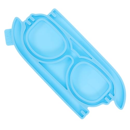 EXAOMBLE DIY Brillenförmige Silikonform Für Epoxidharz Flexible Gießform Für Dekorationen Brillenharzform Für Heimwerkerprojekte Und Bastelideen von EXAOMBLE