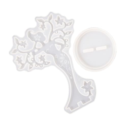 EXAOMBLE DIY Epoxidharz Schmuckständer Silikonform Schmuckhalterin für Kreative Bastelprojekte Geeignet für Geschenke zu Weihnachten Geburtstagen und Mehr EXAOMBLE DIY Epoxidharz Schmuckständer Silikonform Schmuckhalterin für Kreative Bastelprojekte Geeignet für Geschenke zu Weihnachten Geburtstagen und Mehr von EXAOMBLE