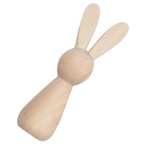 EXAOMBLE DIY Holz Hasenpuppe zum Bemalen Unvollendete Holzfigur für Bastelprojekte für Erwachsene für Zuhause Leicht und Handlich Fördert EXAOMBLE DIY Holz Hasenpuppe zum Bemalen Unvollendete Holzfigur für Bastelprojekte für Erwachsene für Zuhause Leicht und Handlich Fördert von EXAOMBLE