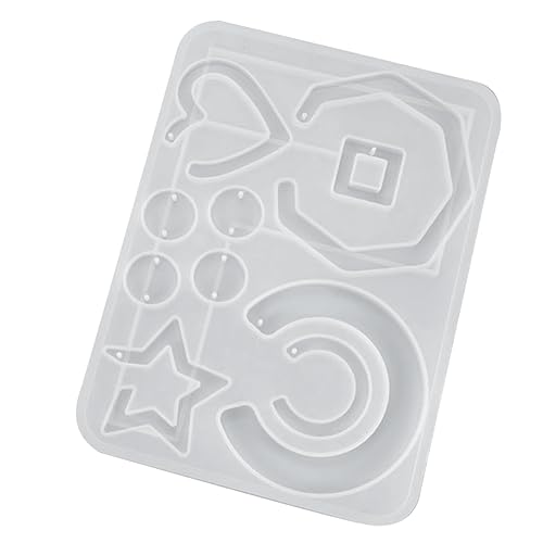 EXAOMBLE DIY Silikon Schmuckformen für Ohrringe und Anhänger Delicate Pendant Mold für Kreative Bastelprojekte Langlebig und Einfach zu Entformen Geeignet für Epoxidharz Gießen EXAOMBLE DIY Silikon Schmuckformen für Ohrringe und Anhänger Delicate Pendant Mold für Kreative Bastelprojekte Langlebig und Einfach zu Entformen Geeignet für Epoxidharz Gießen von EXAOMBLE