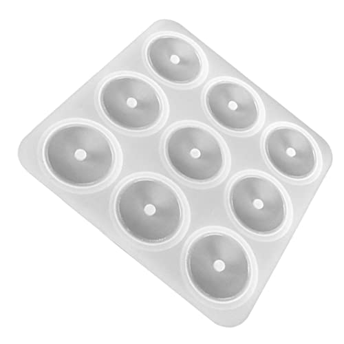 EXAOMBLE Halskette Anhänger Silikonform für DIY Epoxidharz Schmuck Wiederverwendbare Gießform für Anhänger für Kreative Bastelprojekte und Personalisierte von EXAOMBLE