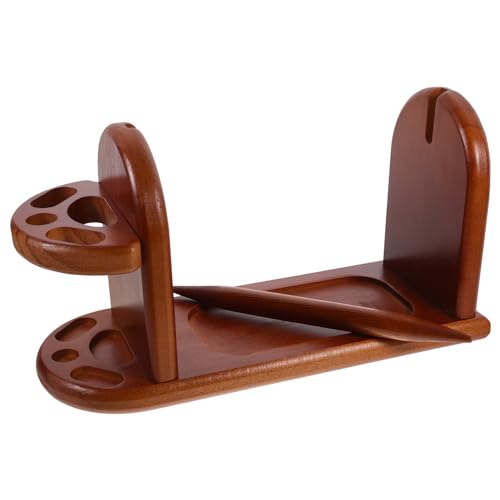 EXAOMBLE Holz Garnhalter für Häkeln Stabiler Spulenständer für Tisch Praktischer Fadenhalter für Effizientes Stricken und Nähen für DIY Enthusiasten EXAOMBLE Holz Garnhalter für Häkeln Stabiler Spulenständer für Tisch Praktischer Fadenhalter für Effizientes Stricken und Nähen für DIY Enthusiasten von EXAOMBLE