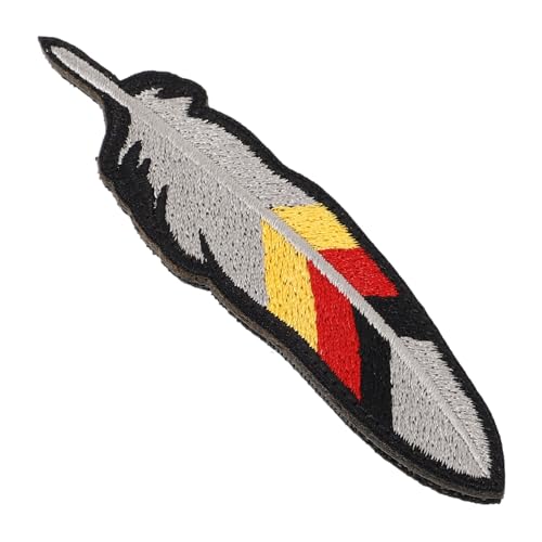 EXAOMBLE Kompakter Haken und Schlaufen Kleidungsflicken im Plume Design Vielseitig für Kleidung Rucksäcke Hüte und Strapazierfähigem EXAOMBLE Kompakter Haken und Schlaufen Kleidungsflicken im Plume Design Vielseitig für Kleidung Rucksäcke Hüte und Strapazierfähigem von EXAOMBLE