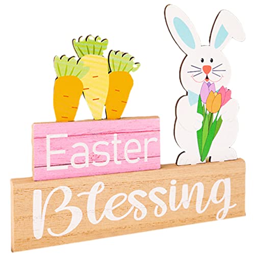 EXAOMBLE Osterdeko Holzschild Charmantes Tischschild Für Ostern Fröhliche Tischdekoration Für Feierlichkeiten Perfektes Accessoire Für Ihre Osterparty Und Festliche Atmosphäre EXAOMBLE Osterdeko Holzschild Charmantes Tischschild Für Ostern Fröhliche Tischdekoration Für Feierlichkeiten Perfektes Accessoire Für Ihre Osterparty Und Festliche Atmosphäre von EXAOMBLE