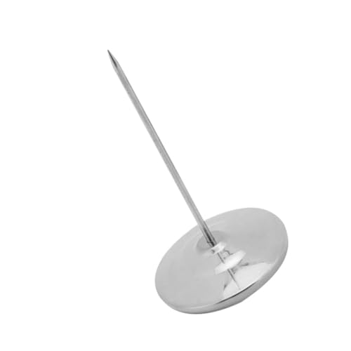 EXAOMBLE Receipt Spike mit Schwerem Rutsch Sockel Hoher Quittungshalter für Büro Restaurant und Bar Stabiler Desktop und Beleghalter aus Metall von EXAOMBLE