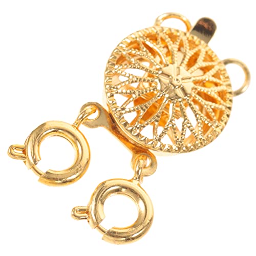 EXAOMBLE Schichtverschluss für Damen Schmuck Trennverbinder Eleganter Kettenverschluss zur Vermeidung von Verwicklungen für Schichten Mehrerer von EXAOMBLE