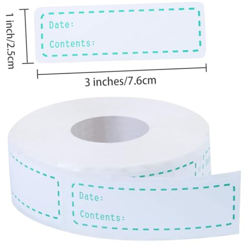 EXAOMBLE Selbstklebende Lebensmitteldatum Etiketten Grün Ablösbare Gefrieretiketten mit Englischem Aufdruck Praktische DIY Index Sticker für Küche und Lebensmittelaufbewahrung EXAOMBLE Selbstklebende Lebensmitteldatum Etiketten Grün Ablösbare Gefrieretiketten mit Englischem Aufdruck Praktische DIY Index Sticker für Küche und Lebensmittelaufbewahrung von EXAOMBLE