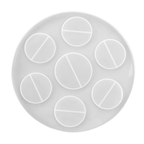EXAOMBLE Silikonform für DIY Tablettgestaltung Epoxidharz Gießform für Weingläser und Becherhalter für Kreative Projekte und Einfach zu Reinigen von EXAOMBLE