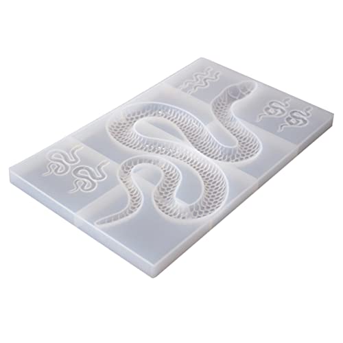 EXAOMBLE Snack Snake Silikonform für DIY Schmuck Hochwertige Epoxidharz Gießform für Anhänger und Ornamente Wiederverwendbar und Leicht zu Reinigen für Kreative Bastelprojekte EXAOMBLE Snack Snake Silikonform für DIY Schmuck Hochwertige Epoxidharz Gießform für Anhänger und Ornamente Wiederverwendbar und Leicht zu Reinigen für Kreative Bastelprojekte von EXAOMBLE