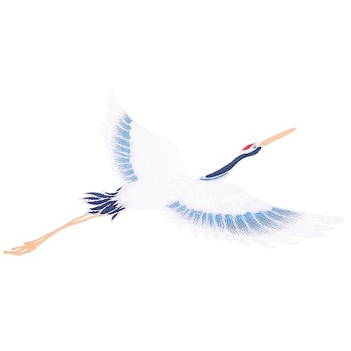 EXAOMBLE Stickerei Kran Patch DIY Aufnäher Kleidungsdeko Reparieren und Verstärken für Bastelarbeiten und Modeaccessoires EXAOMBLE Stickerei Kran Patch DIY Aufnäher Kleidungsdeko Reparieren und Verstärken für Bastelarbeiten und Modeaccessoires von EXAOMBLE