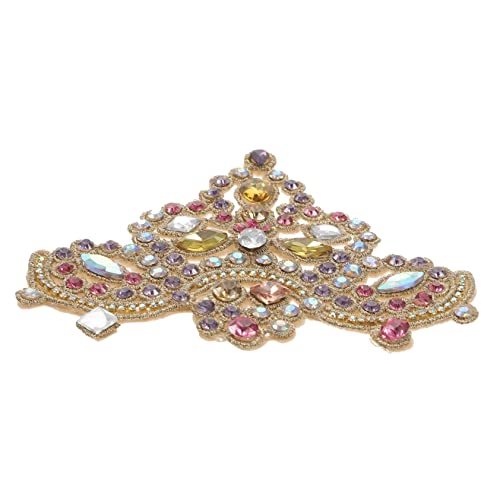 EXAOMBLE Strass Applikation für DIY Glitzer Patch zum Aufbügeln Kleidung Taschen und Mehr Langlebiges Design für Kreative Projekte für und Hobbyisten EXAOMBLE Strass Applikation für DIY Glitzer Patch zum Aufbügeln Kleidung Taschen und Mehr Langlebiges Design für Kreative Projekte für und Hobbyisten von EXAOMBLE