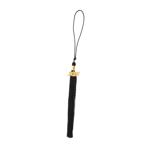 EXAOMBLE Zubehör Für Abschlusskappen Blau Grad Kappe Quaste Abschluss Zubehör Kappendekorationen Für Den Abschluss Mützen-charme Ornament Handwerk Klein Gold Black Polyester EXAOMBLE Zubehör Für Abschlusskappen Blau Grad Kappe Quaste Abschluss Zubehör Kappendekorationen Für Den Abschluss Mützen-charme Ornament Handwerk Klein Gold Black Polyester von EXAOMBLE