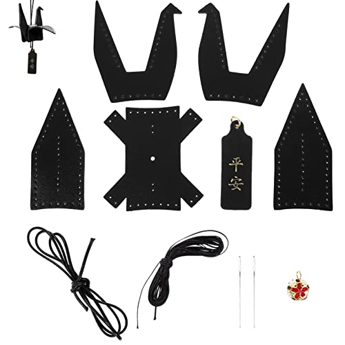 1 Set DIY Nähset für Anhänger Origami Schädel Materialien für Auto- und Innendekoration Einfach zu bedienen für Anfänger und Nähbegeisterte Leicht und kompakt Einzigartiges Zubehör für jeden von EXCEART