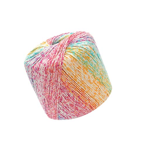 1rolle Gradient Baumwollgarn Für Handstricken Und Häkeln Buntes Weiches Garn Für Schals Mützen Decken Und Mehr Für Kreative Diy-projekte 1rolle Gradient Baumwollgarn Für Handstricken Und Häkeln Buntes Weiches Garn Für Schals Mützen Decken Und Mehr Für Kreative Diy-projekte von EXCEART