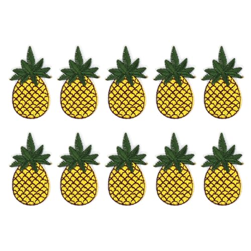 EXCEART 20 Stück bestickte Aufnäher, Aufkleber, Kleidung, Reparatur, Ananas, Nähgarn, Halter, Ständer, Jeans, Patch, DIY, Taschen EXCEART 20 Stück bestickte Aufnäher, Aufkleber, Kleidung, Reparatur, Ananas, Nähgarn, Halter, Ständer, Jeans, Patch, DIY, Taschen von EXCEART