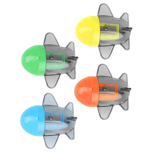 4 Stück Bleistiftspitzer dosenspitzer kinder adult manuelle kleine Spitzer Buntstift Flugzeug Anspitzer Schulmaterial für Kinder Schüttgut Messerschärfer kleines Spielzeug Student 4 Stück Bleistiftspitzer dosenspitzer kinder adult manuelle kleine Spitzer Buntstift Flugzeug Anspitzer Schulmaterial für Kinder Schüttgut Messerschärfer kleines Spielzeug Student von EXCEART