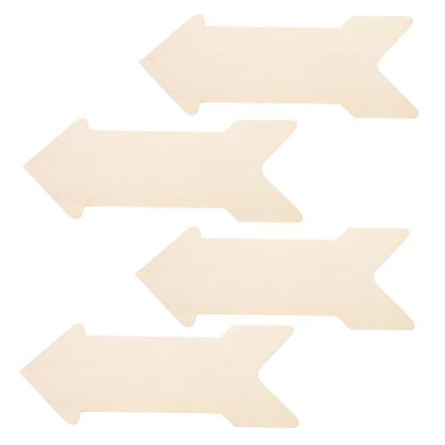 4Stücke Unvollendete Holz Pfeilformen DIY Graffiti Holzscheiben für Projekte Robuste Blanko Holzstücke für Bastelarbeiten Vielseitige Holztafeln zum Bemalen 4Stücke Unvollendete Holz Pfeilformen DIY Graffiti Holzscheiben für Projekte Robuste Blanko Holzstücke für Bastelarbeiten Vielseitige Holztafeln zum Bemalen von EXCEART